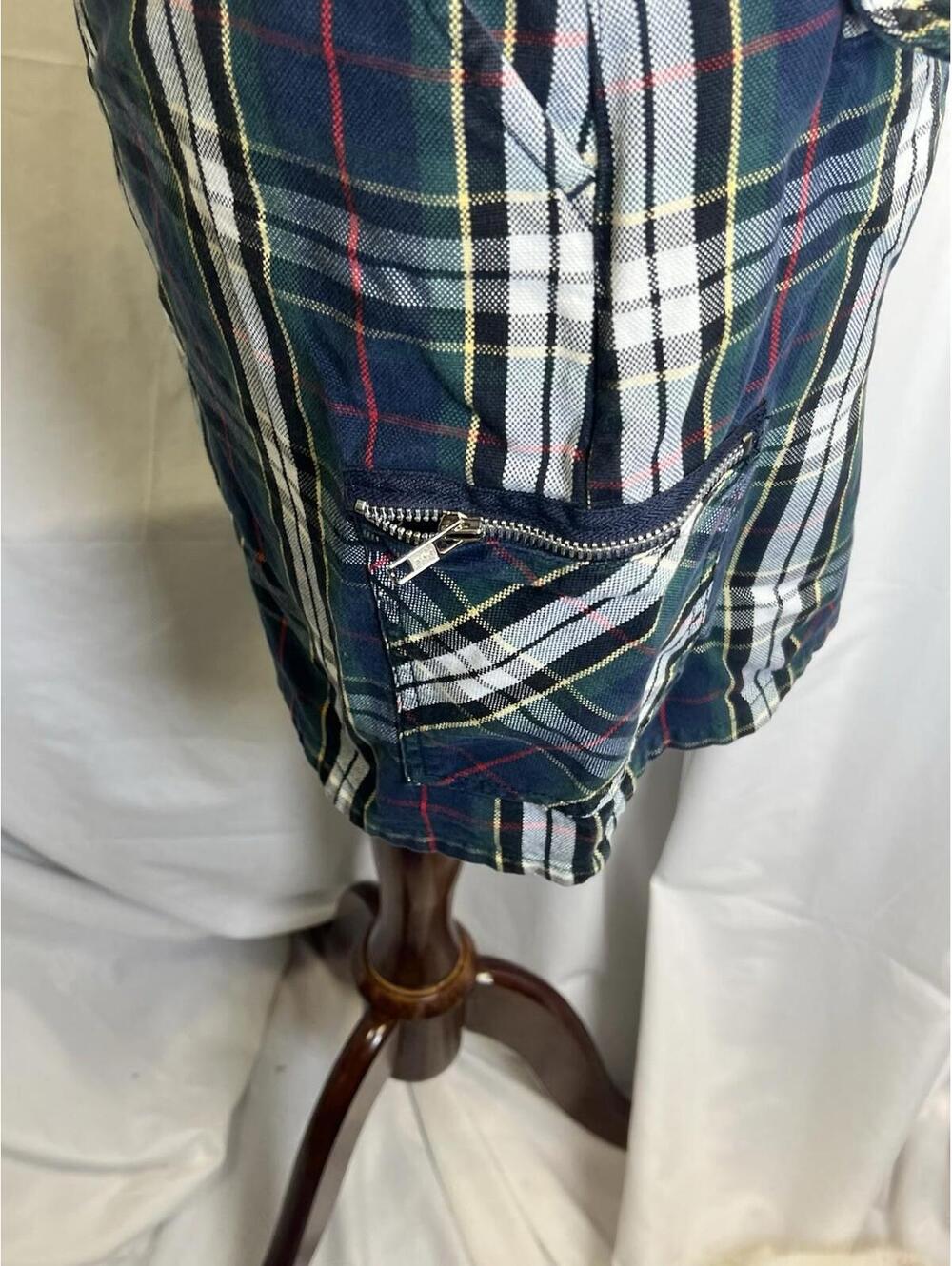 Tommy Hilfiger Jeans Classic Tartan Plaid Skirt With 5 Pockets VTG Sz 6 EUC Y2K - Picture 9 of 9